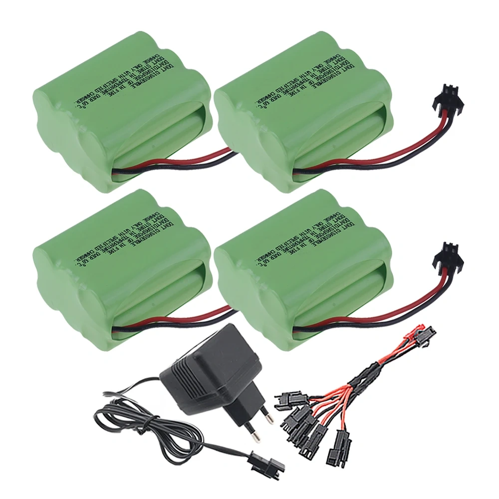 7.2v 4500mAh Battery + 7.2V Charger For RC Cars Robots Tanks Boats 7.2v NiMH Battery Aa 3000mah 7.2v Rechargeable Battery Pack