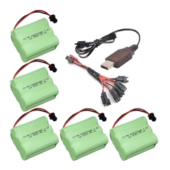 5Battery 1USB 1C