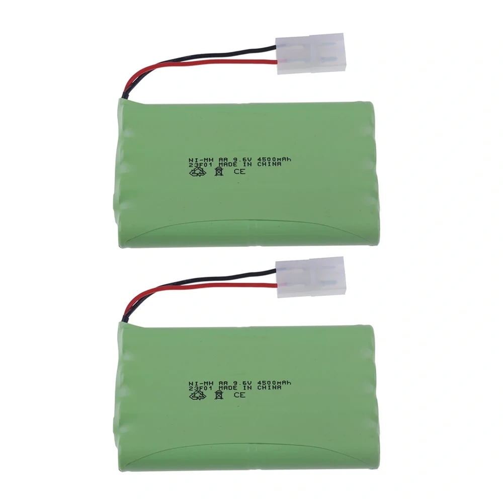 9.6v 4500mah AA Nimh Battery With Kep-2p/Tamiya Connector For Rc toys RC Cars Tanks Robots Gun Boats 9.6v Rechargeable Battery