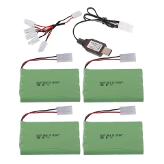 4Battery 1USB 1C