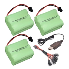 3Battery 1USB 1C
