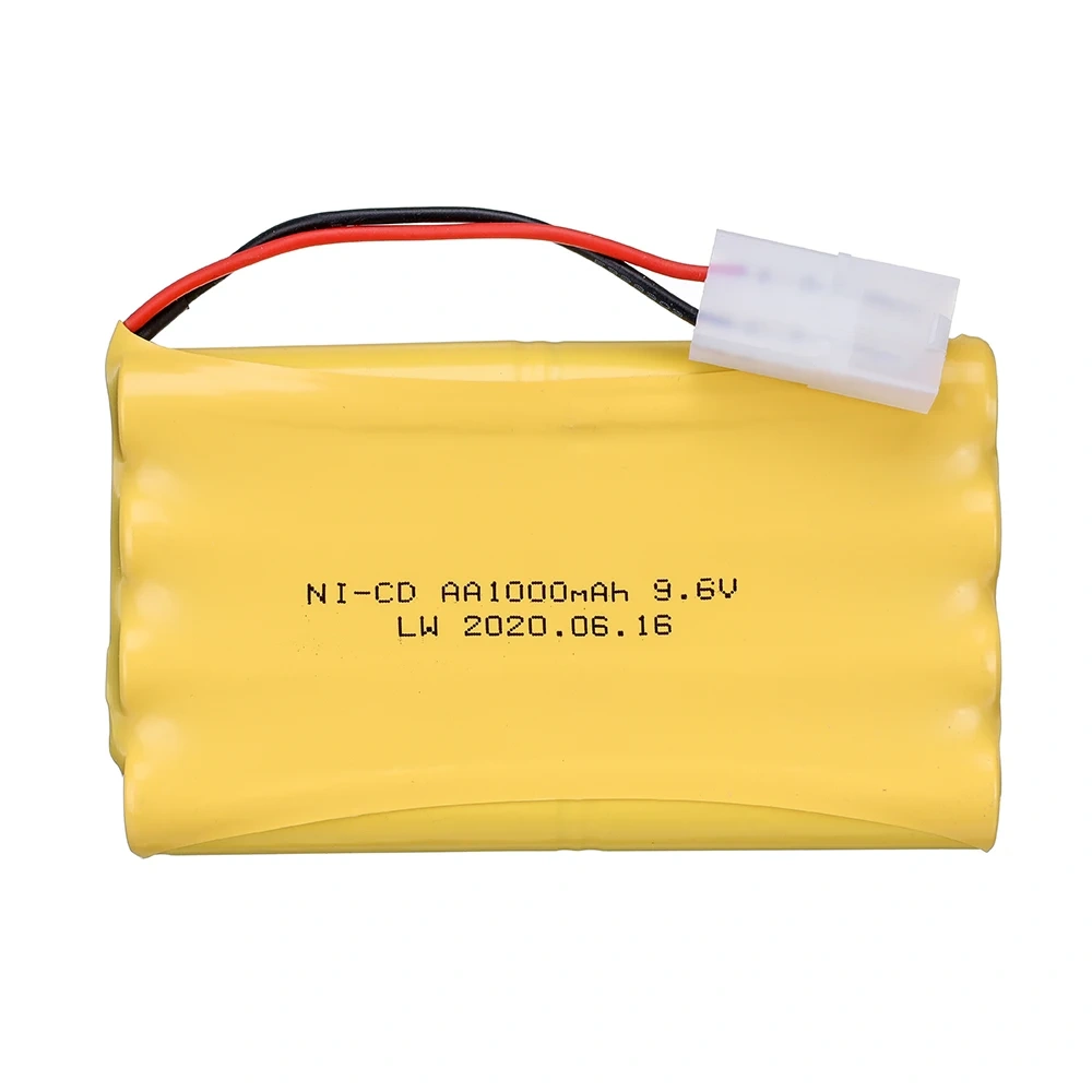 9.6v 1000mah NI-CD Battery + USB Charger For Rc toys Car Tank Train Robot Boat Gun Upgrade AA 9.6v Rechargeable Battery Pack