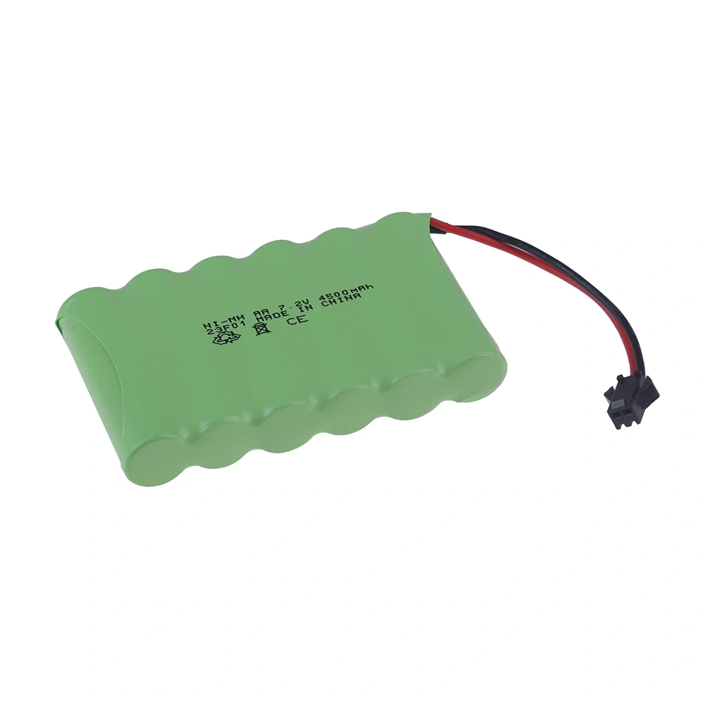 NiMH 7.2v 4500mah AA Battery and USB Charger For RC Boats Cars Trucks Tanks Robots Electric Toys 6*Aa 3000mah 7.2v Battery Pack