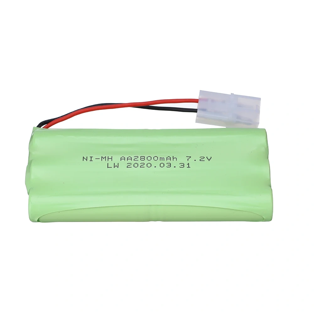(Tamiya Plug) Ni-MH 7.2v 2800mah Battery + USB Charger For Rc toys Car Tank Train Robot Boats AA 7.2v Rechargeable Battery Pack