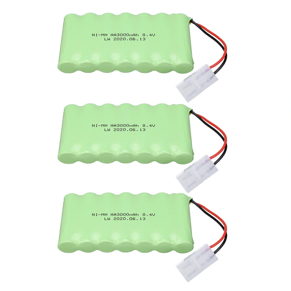 8.4V 3000mah NiMH Battery For Rc Cars RC Trucks RC Tanks RC Train RC Boats RC Robots Guns toys model Ni-MH AA 8.4v Battery