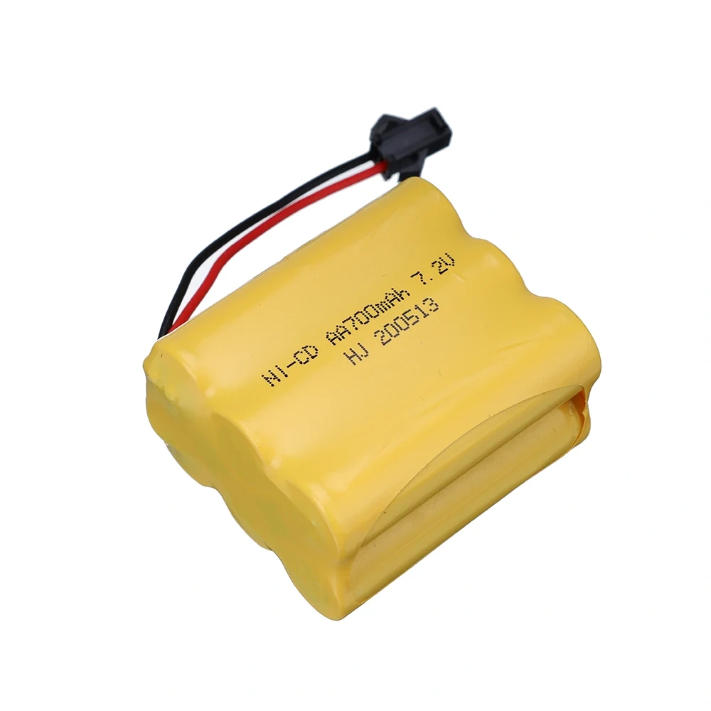 Ni-CD 7.2V 700mAh Rechargeable Battery Pack For Rc toys Cars Trucks Tanks Trains Boats Robots Gun Accessories AA 7.2V battery