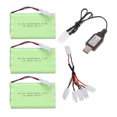 3Battery 1USB 1C