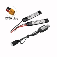 1Battery 1USB XT60-plug