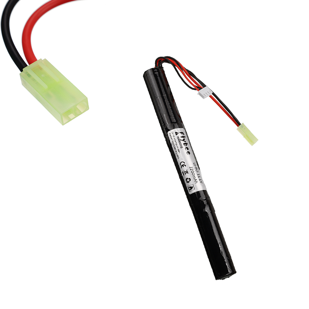 1 to 5pcs Water Gun Lipo Battery 3S 11.1V 2200mAh 40C Tamiya Connector AKKU Mini Airsoft BB Air Pistol Electric Toys RC Parts