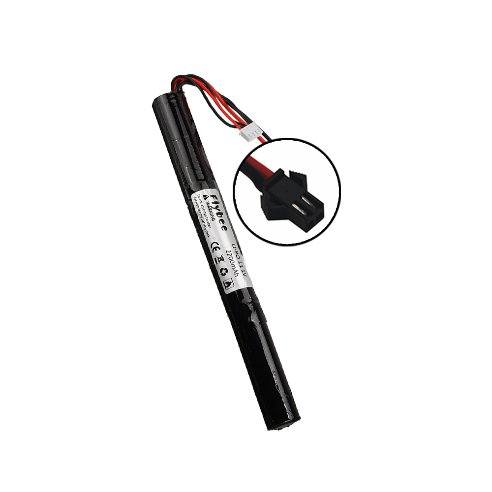 1 to 5pcs Airsoft Gun Lipo Battery 3S 11.1V 2200mAh 40C SM plug Water gun AKKU Mini Airsoft BB Air Pistol Electric Toys RC Parts