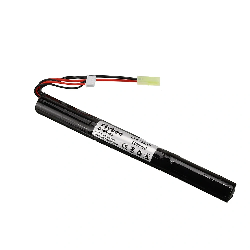 1 to 5pcs Water Gun Lipo Battery 3S 11.1V 2200mAh 40C Tamiya Connector AKKU Mini Airsoft BB Air Pistol Electric Toys RC Parts