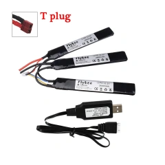 1Battery 1USB T-plug