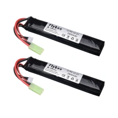 2Battery red in round