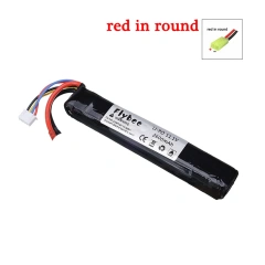 1Battery red in round