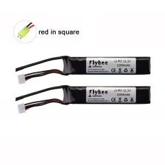 2Battery red in square
