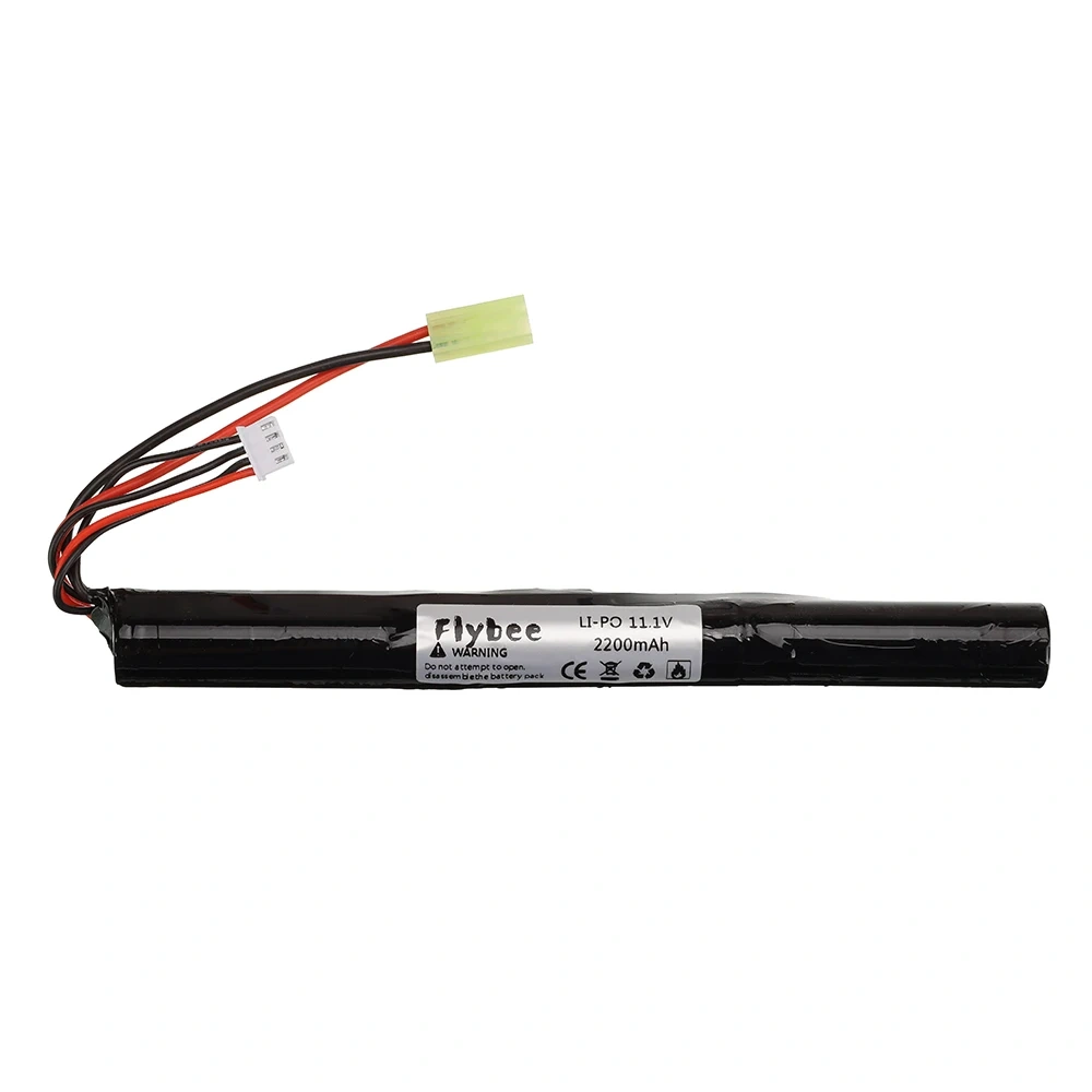 1 to 5pcs Water Gun Lipo Battery 3S 11.1V 2200mAh 40C Tamiya Connector AKKU Mini Airsoft BB Air Pistol Electric Toys RC Parts