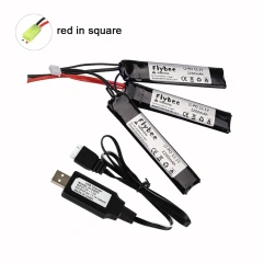 1B 1USB red in square