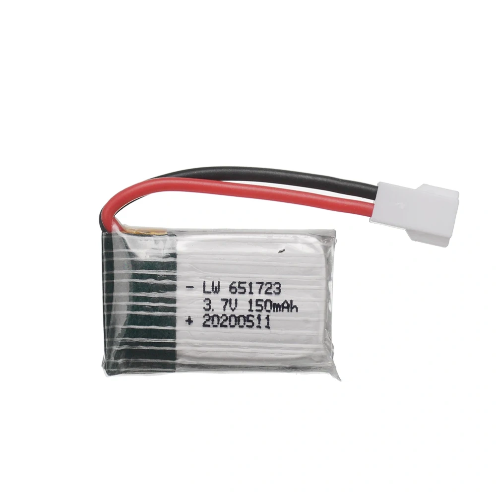 1/5/10/15 pieces 3.7v 150mah lipo Battery For H2 H8 H48 U207 RC Helicopter RC Quadcopter RC Drone Battery Spare Parts wholesale