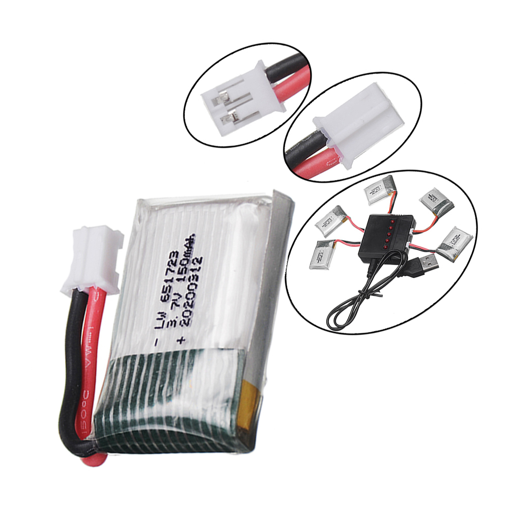 H36 Battery 3.7V 150mAh For E010 E011 E012 E013 Furibee F36 RC Quadcopter Drones Spare Parts 3.7V Drone Lipo Battery