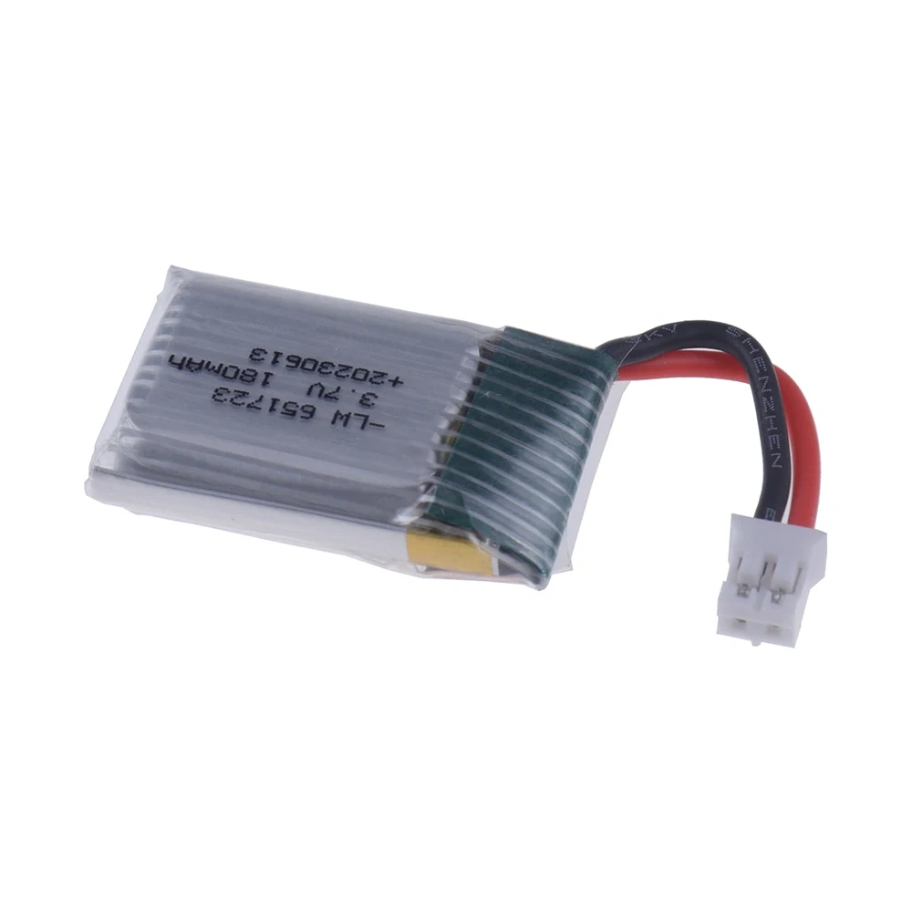 3.7V 1S 180mAh LiPO Battery PH2.0 plug fit for H36 E010 E010C E011 E013 F36 NH010 RC Mini Drone Micro Helicopter