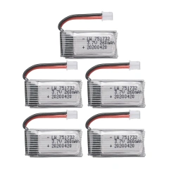 5Pcs battery