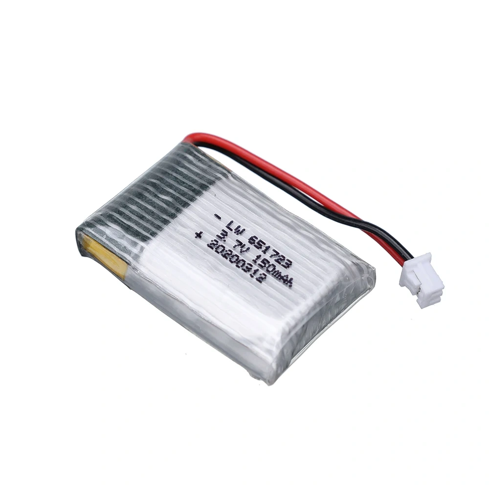 3/5pcs For H20 Original Battery 1s 3.7V 150mAh 25C For H20 Syma S8 M67 U839 RC Quadcopter Spare Parts 3.7V Lipo Batter