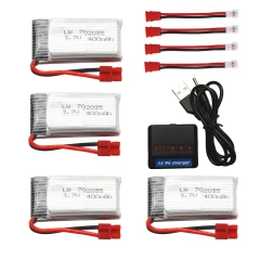 red 4pcs charger