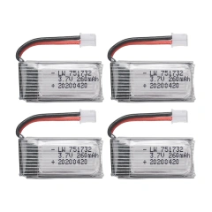 4Pcs battery