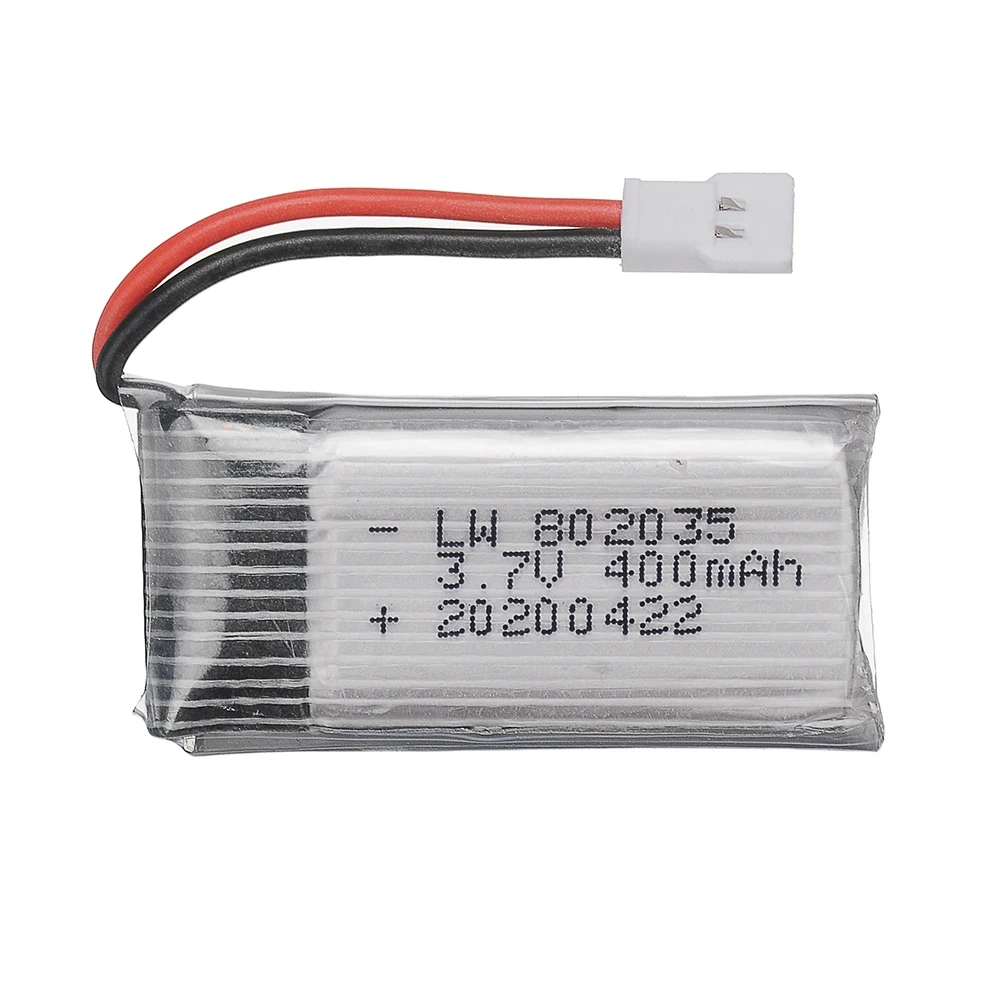 3.7V 400mAh Lipo Battery with charger For H107 H31 KY101 E33C E33 U816A V252 H6C RC Drone helicopter Parts 3.7v Battery