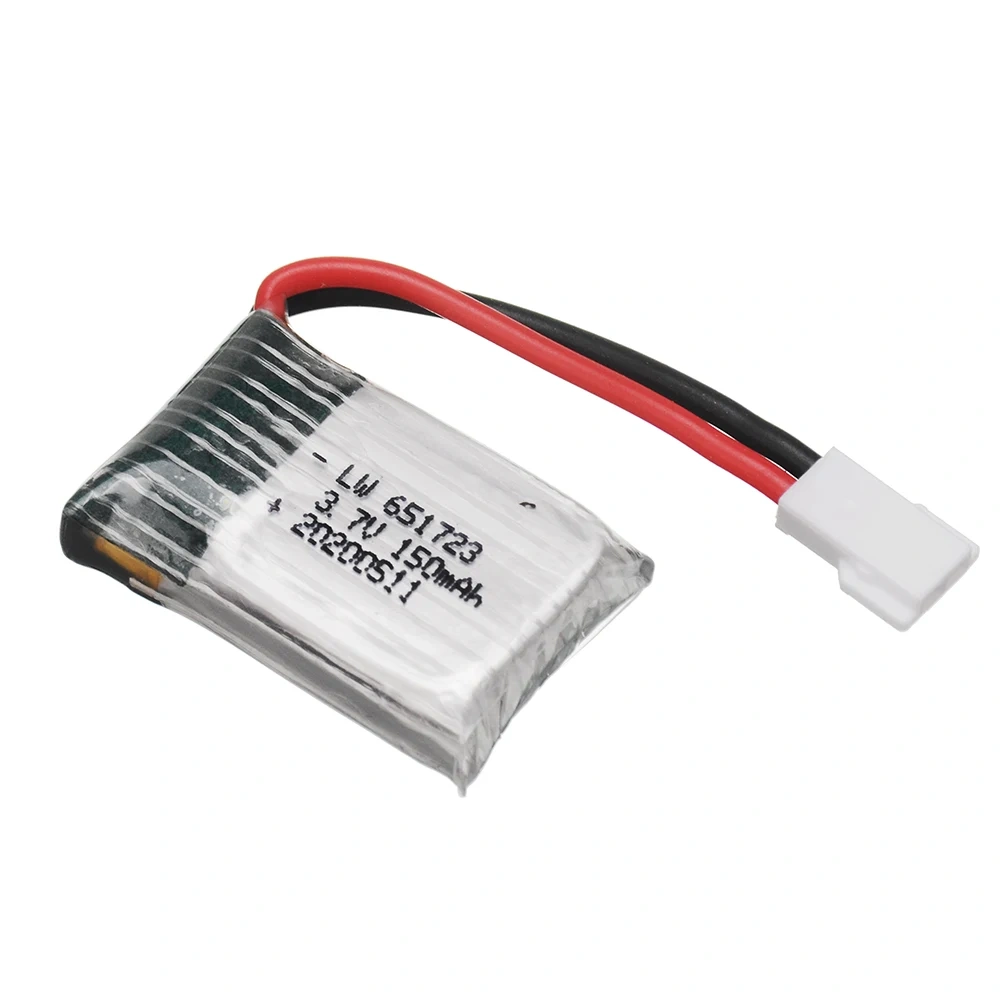 1/5/10/15 pieces 3.7v 150mah lipo Battery For H2 H8 H48 U207 RC Helicopter RC Quadcopter RC Drone Battery Spare Parts wholesale