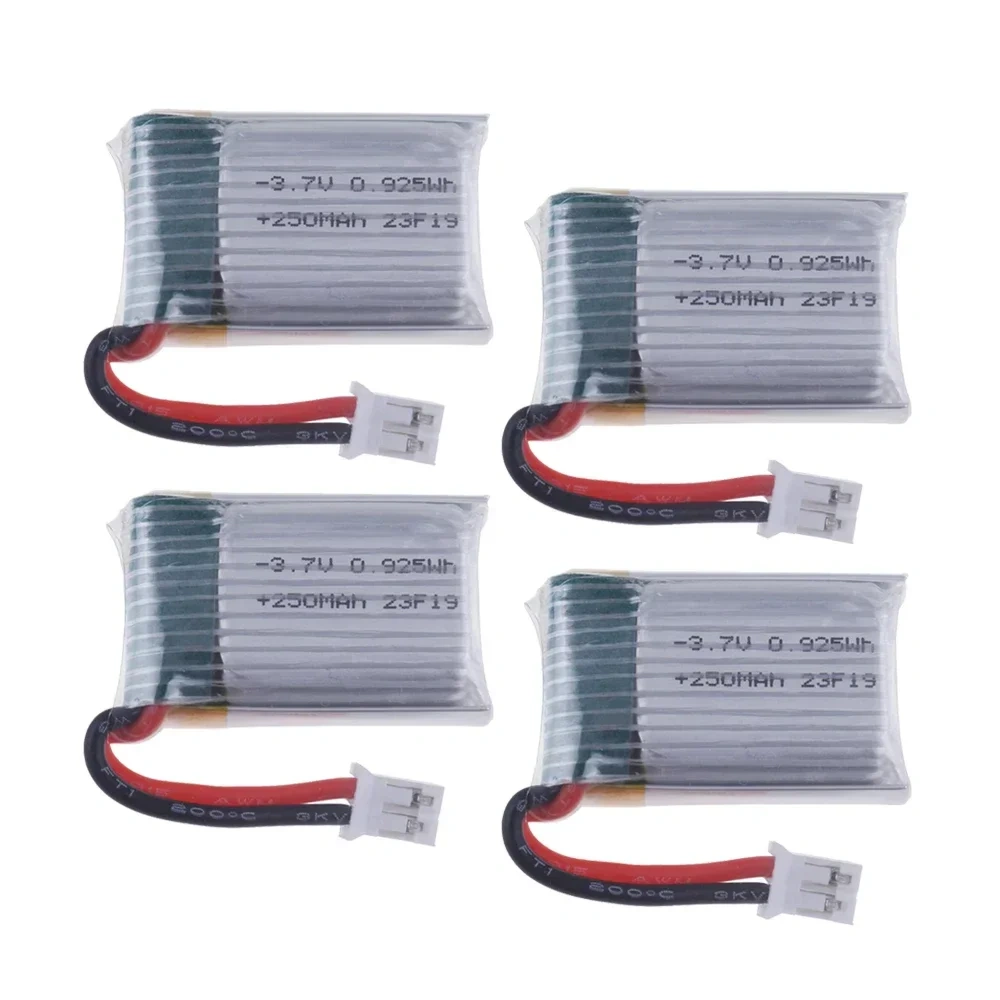 H36 Battery 3.7V 250mAh For E010 E011 E012 E013 Drone Battery 3.7v H36 Drones Lipo Battery For Furibee F36 RC Quadcopter Parts