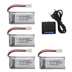 4pcs with charger