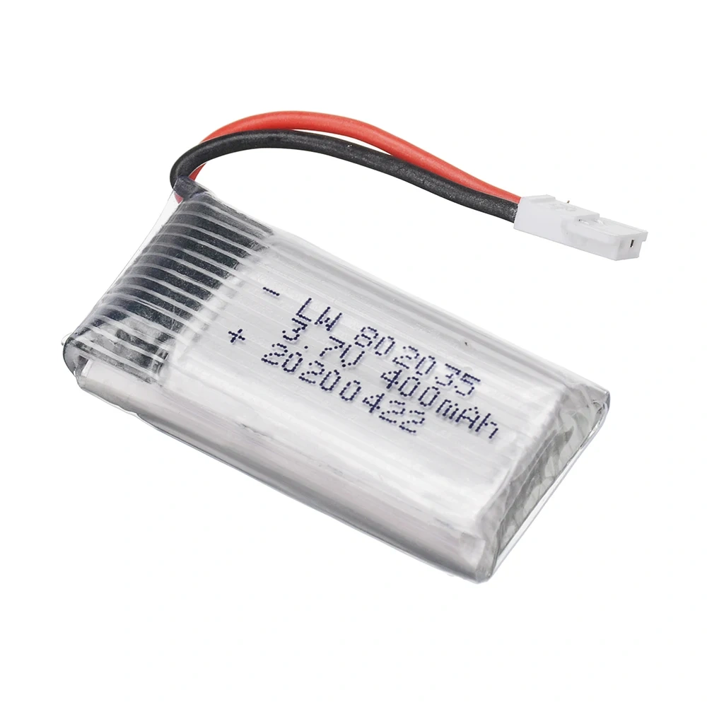 3.7V 400mAh Lipo Battery with charger For H107 H31 KY101 E33C E33 U816A V252 H6C RC Drone helicopter Parts 3.7v Battery