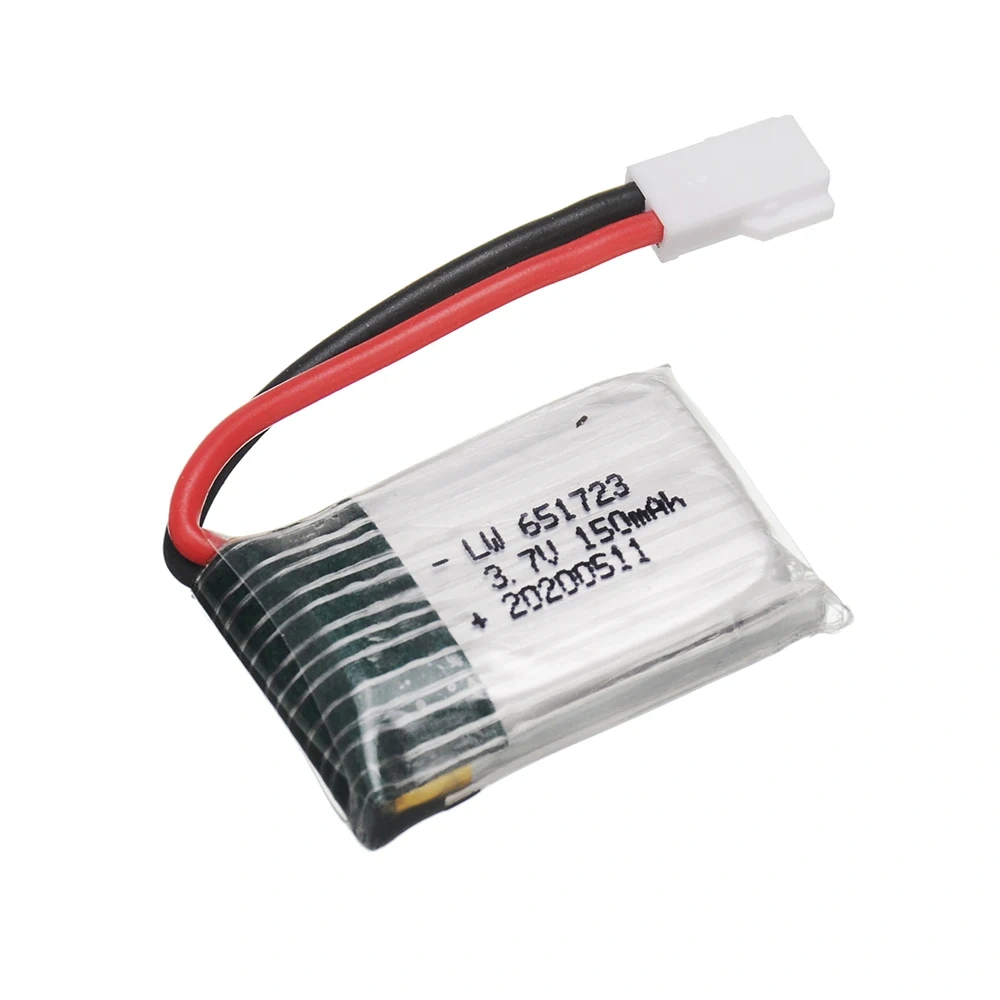 1/5/10/15 pieces 3.7v 150mah lipo Battery For H2 H8 H48 U207 RC Helicopter RC Quadcopter RC Drone Battery Spare Parts wholesale