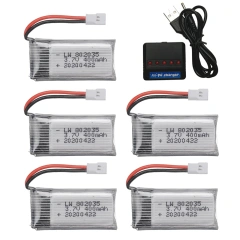 5pcs with charger