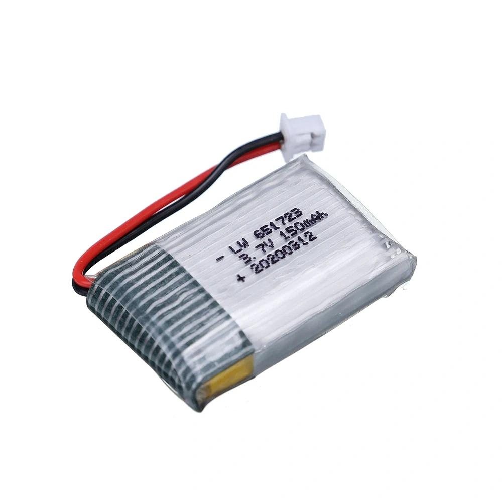 H20 RC Drone Battery 3.7V 150mah LiPo Battery for H20 S8 M67 U839 RC Quadcopter Helicopter spare parts
