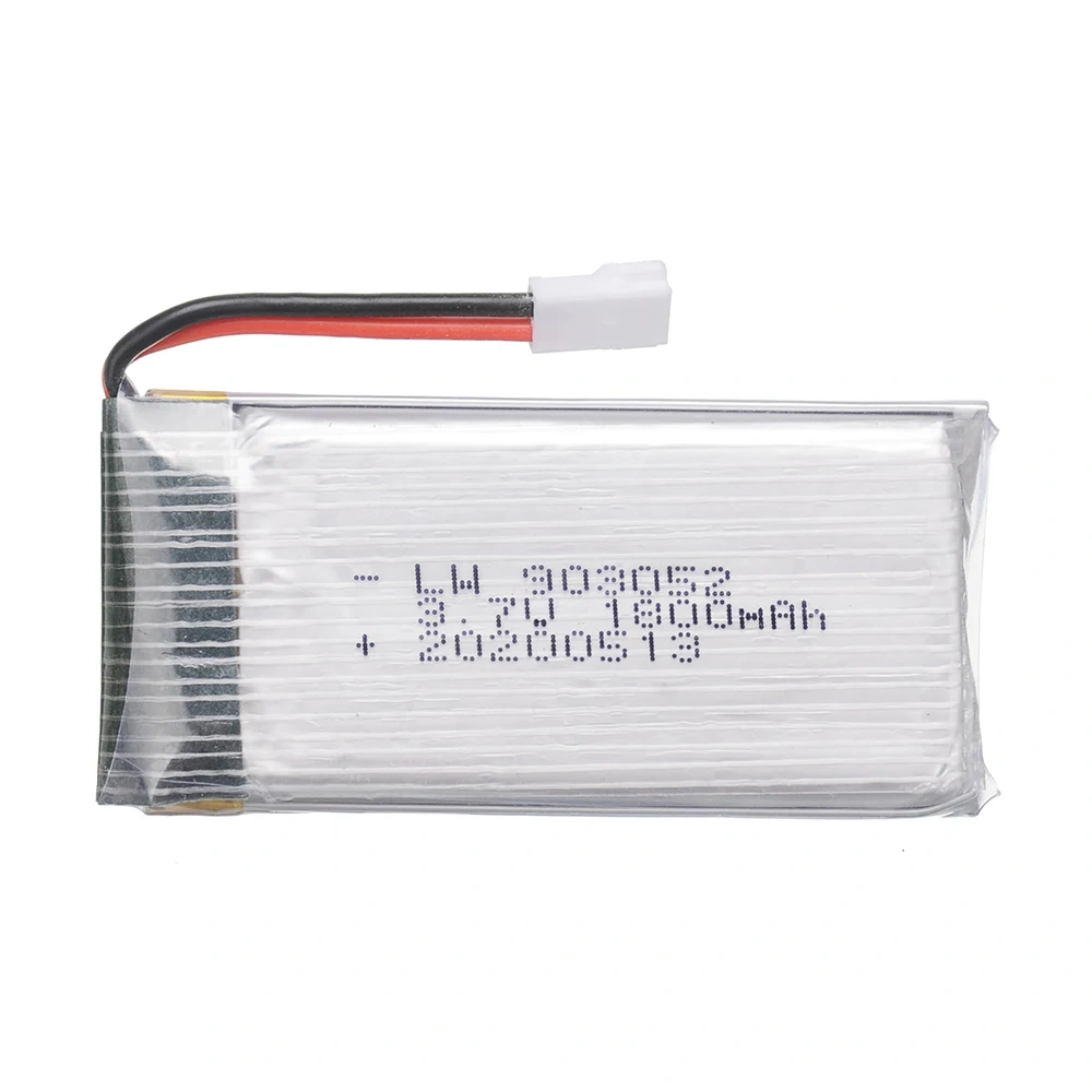 2026 NEW 3.7v 1800mAh Rechargeable Battery with Charger for SYMA X5SW X5 X5S X5C M18 H5P KY601S 3.7v RC Drone battery