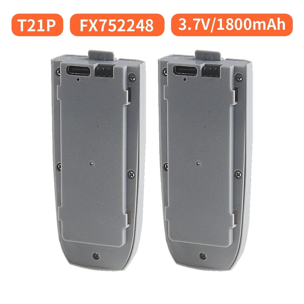 Drone Battery 3.7V 1800mAh Lipo Battery for T21P CS800 PRO RC Drone Quadcopter FX752248 Replacement Batteries Accessory