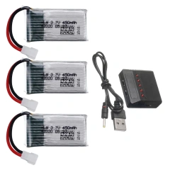 3pcs with charger