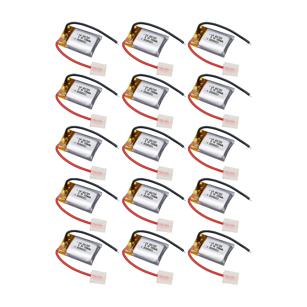 1/2/3/5/10pcs 3.7V 150mAh Li-po Battery For Syma S105 S107 S107G S109 S111, s977/s009, v319  RC toys Helicopter Drone Battery