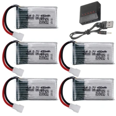 5pcs with charger
