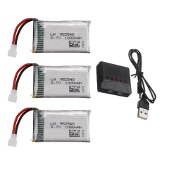 3pcs with charger