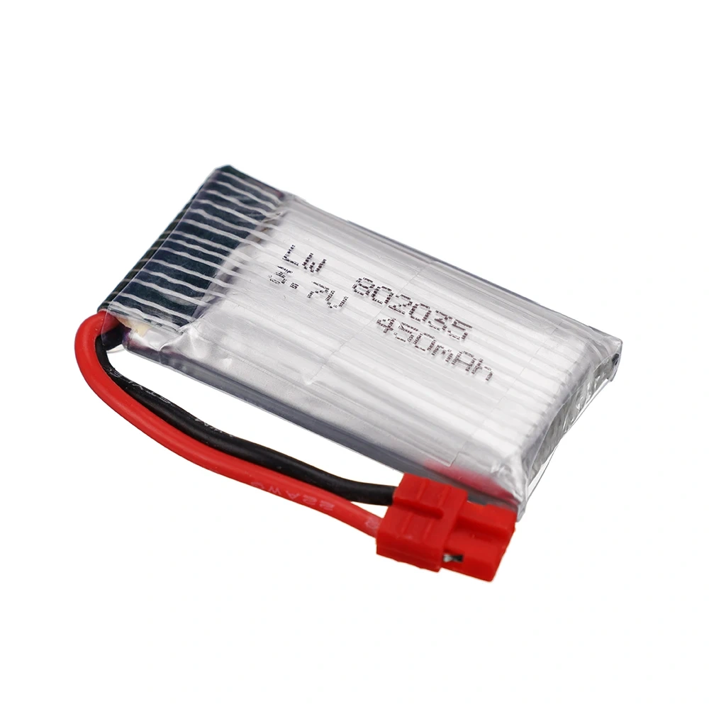 3.7V 450mah 802035 Lipo Battery XH4.0 plug For SYMA X15 X15C X15W X5A-1 RC Quadcopter Spare Parts 3.7v Rechargeable Battery