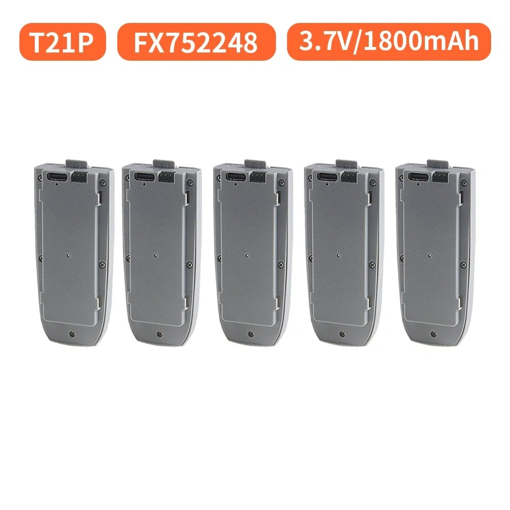 Drone Battery 3.7V 1800mAh Lipo Battery for T21P CS800 PRO RC Drone Quadcopter FX752248 Replacement Batteries Accessory
