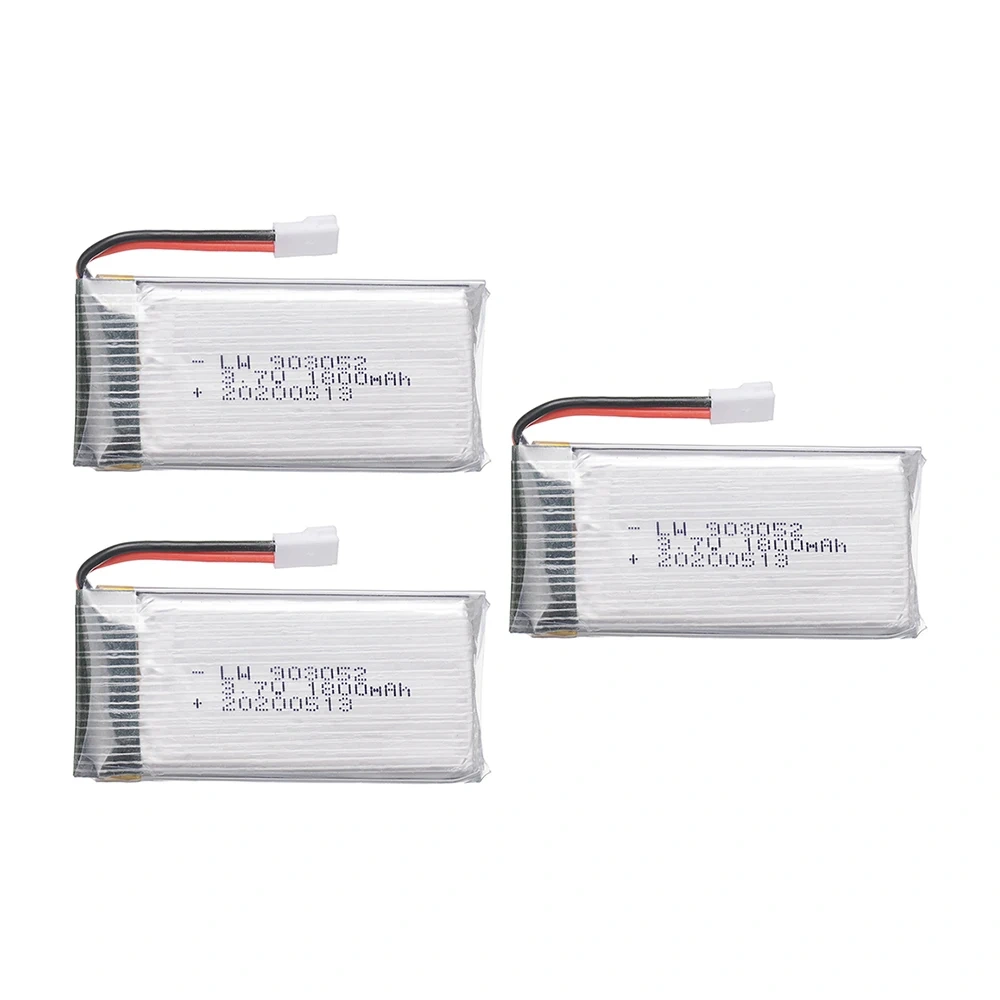 2026 NEW 3.7v 1800mAh Rechargeable Battery with Charger for SYMA X5SW X5 X5S X5C M18 H5P KY601S 3.7v RC Drone battery