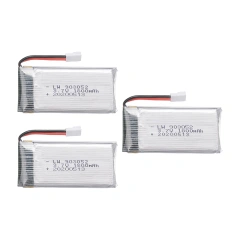 3pcs battery