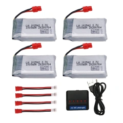 4battery 1charger