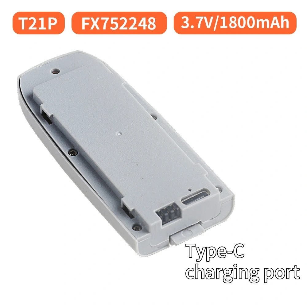 Drone Battery 3.7V 1800mAh Lipo Battery for T21P CS800 PRO RC Drone Quadcopter FX752248 Replacement Batteries Accessory