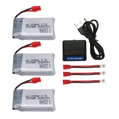 3battery 1charger