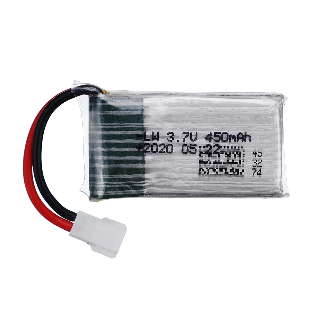 3.7V 450mah Lipo Battery/charger For H107 H31 KY101 E33C E33 U816A V252 H6C RC Quadcopter Battery Spare Parts 3.7V Drone Battery